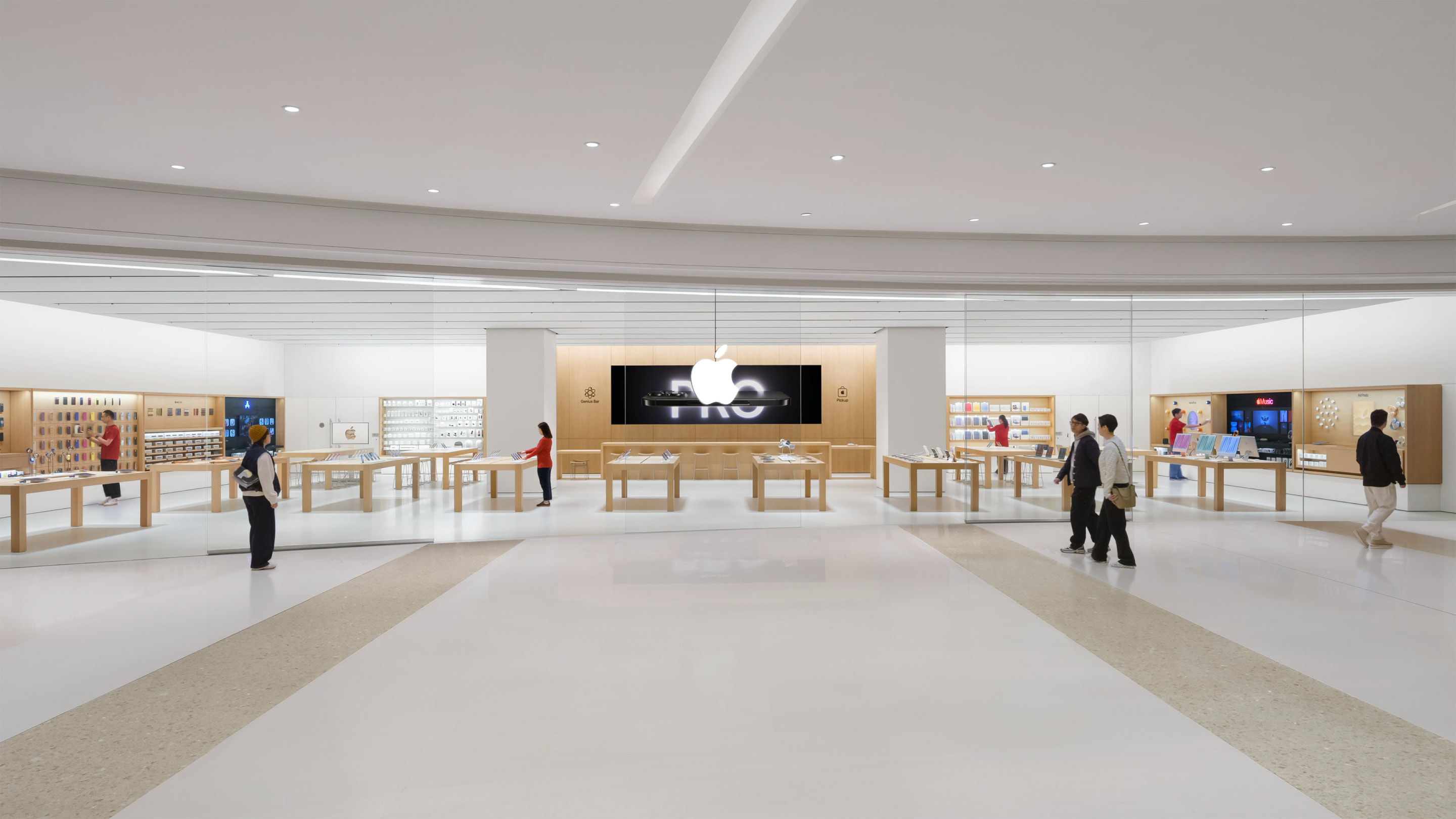 Apple MixC Hefei opens for customers this Saturday, January 18, in Anhui, China
